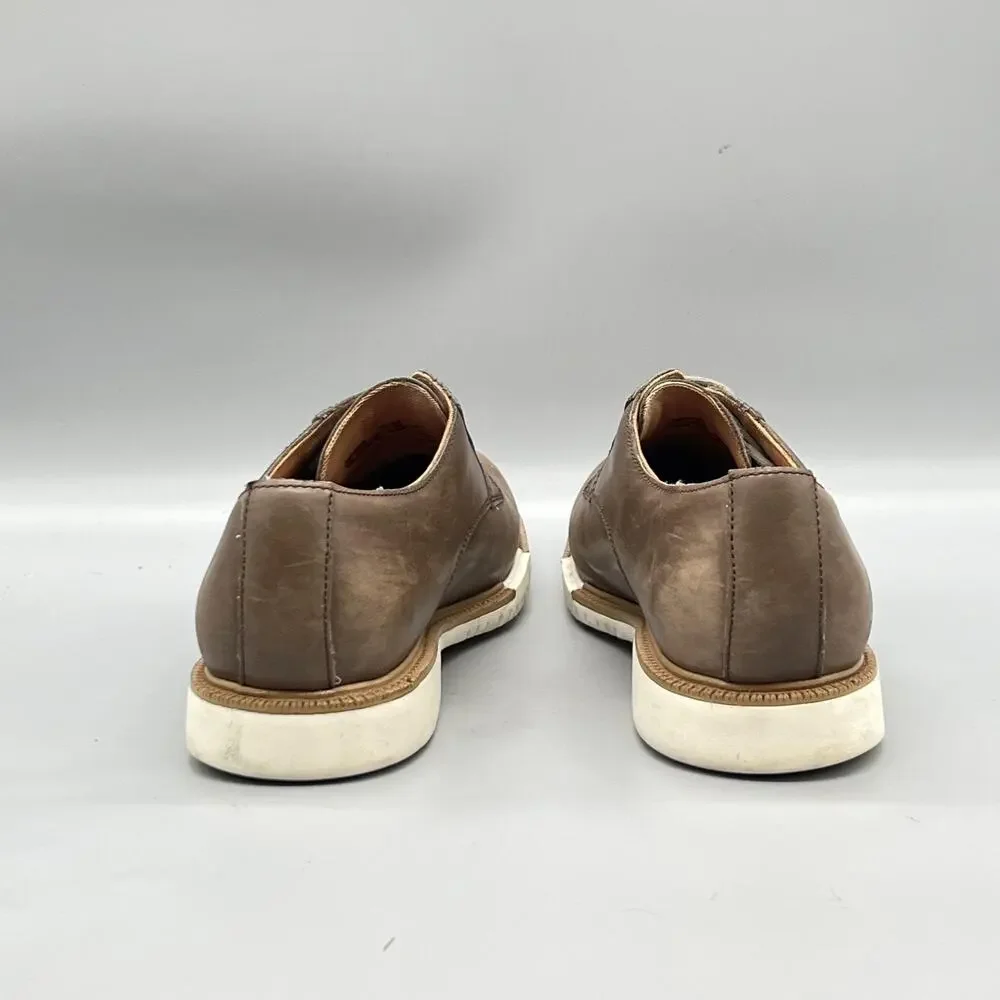 Cole Haan Shoes Mens 9 Brown Leather Grand OS Oxford Casual Sneakers Comfort